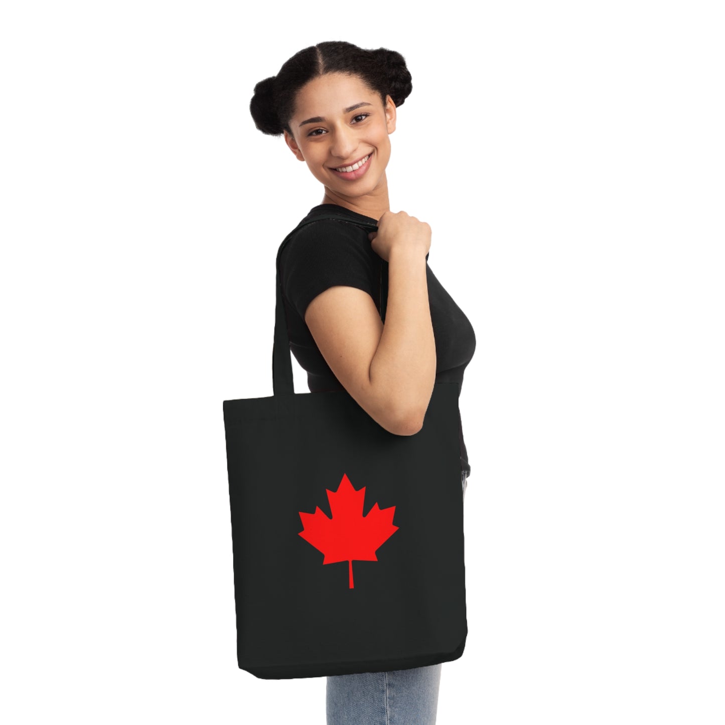 Canadian Maple Leaf, Woven Tote Bag