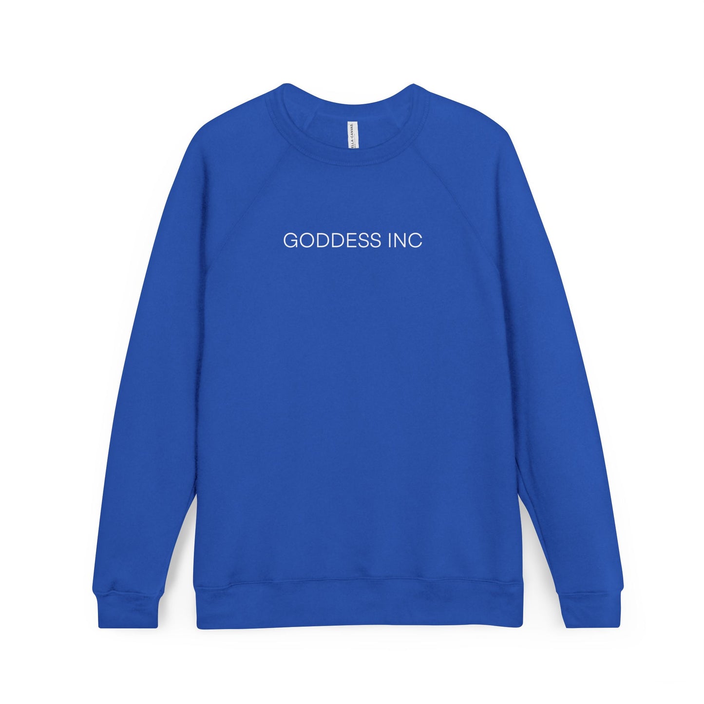 GODDESS INC Sponge Fleece Raglan Sweatshirt