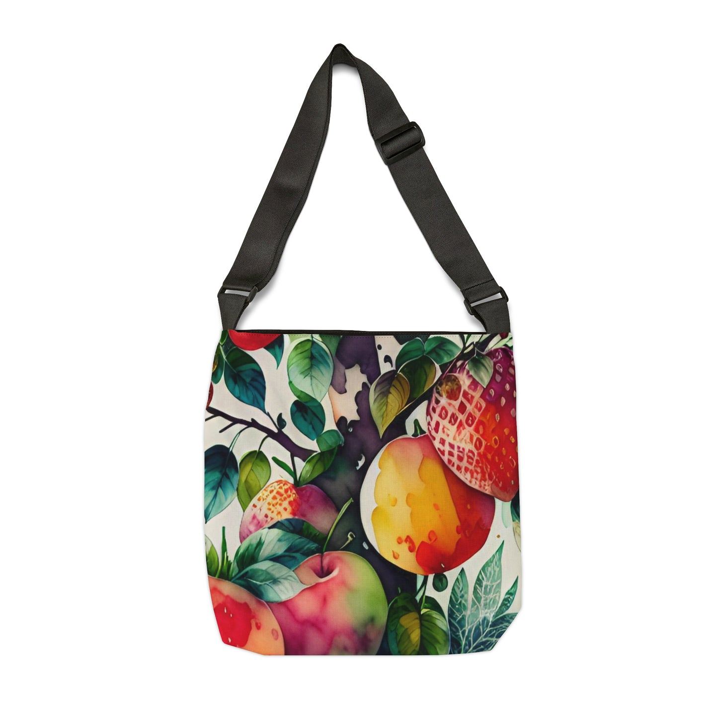 Adjustable Tote Bag, Fruit Pattern