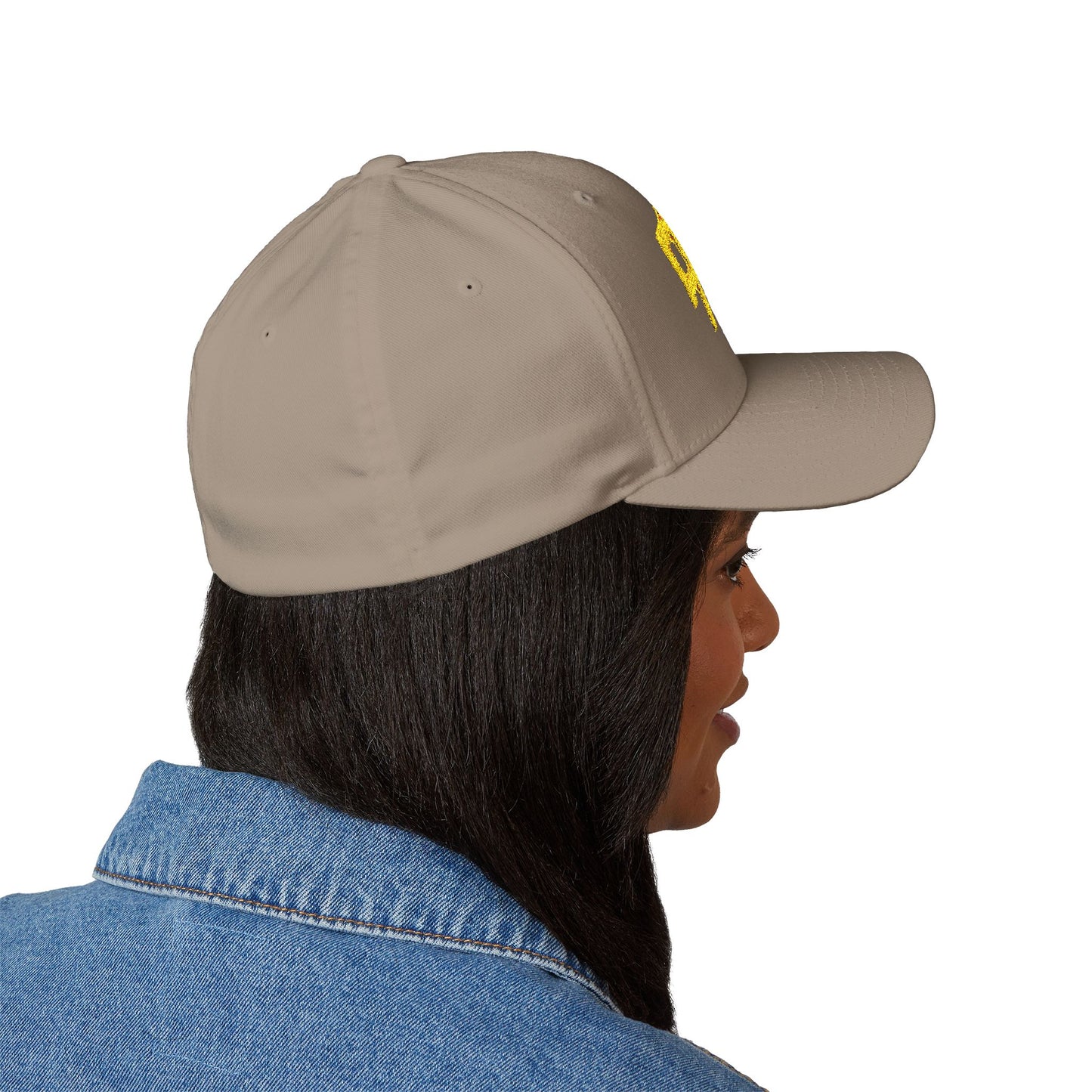Zhongguo, Closed-Back Structured Cap (Embroidery)