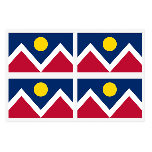 Denver Flag, Sticker Sheets