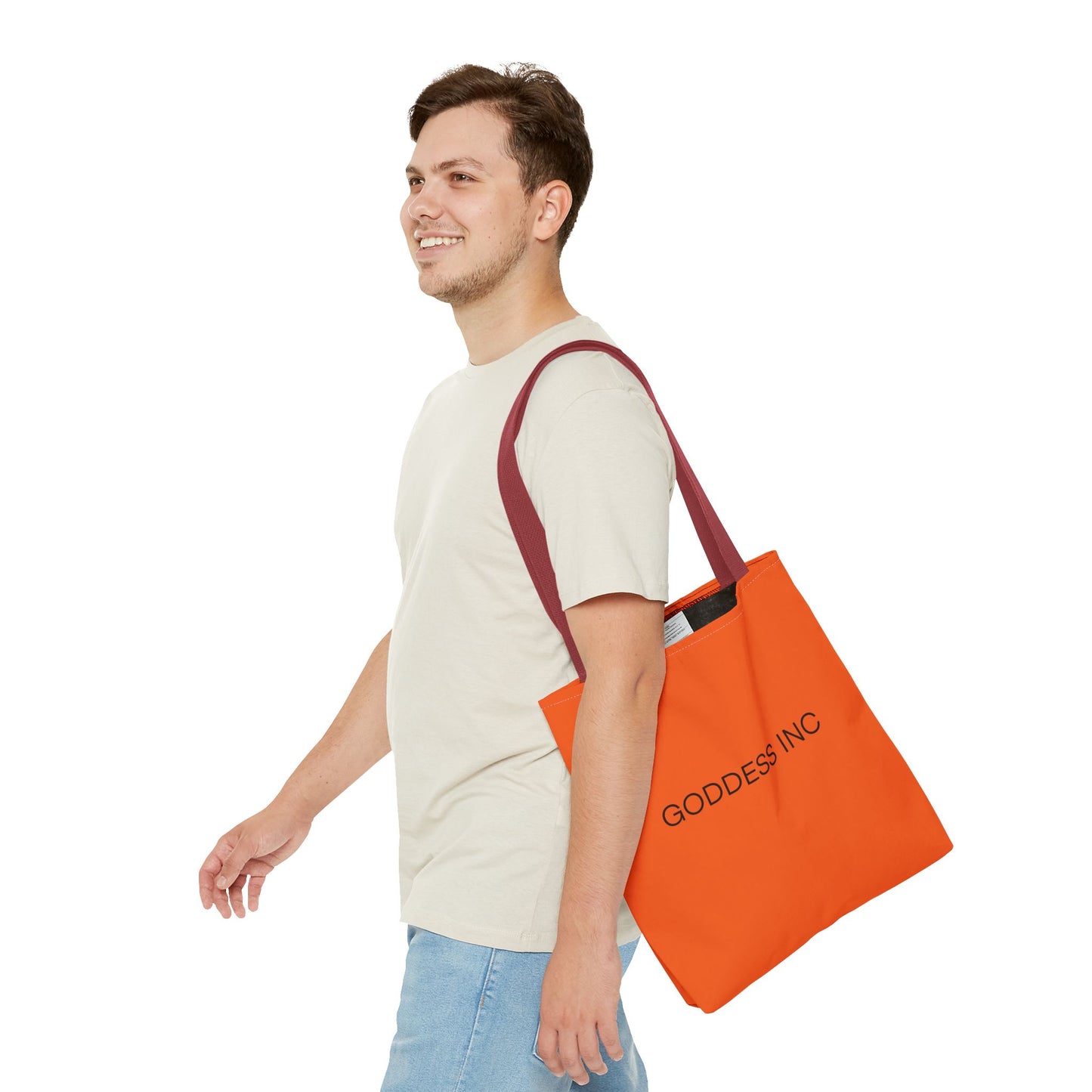 GODDESS INC Tote Bag, Orange