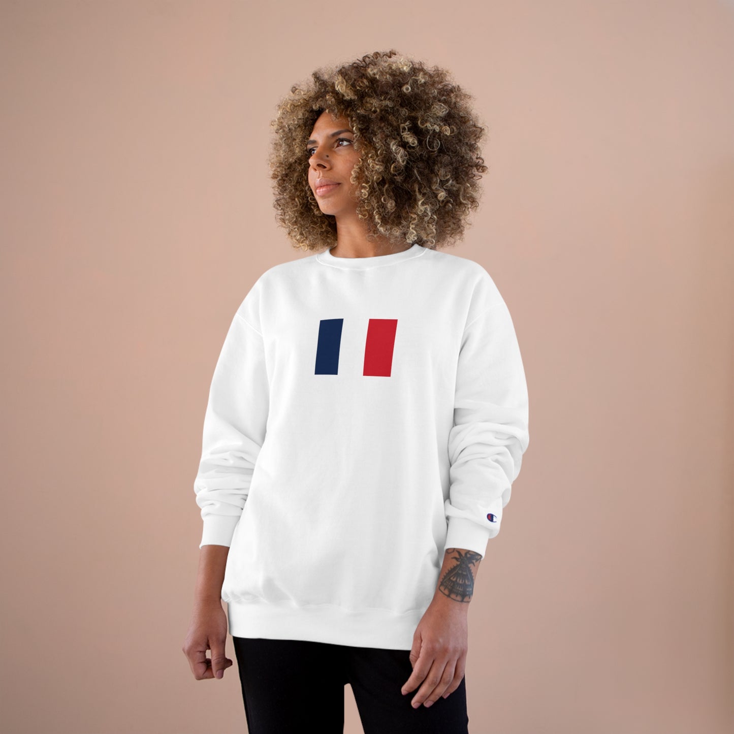 Champion Sweatshirt, French Flag