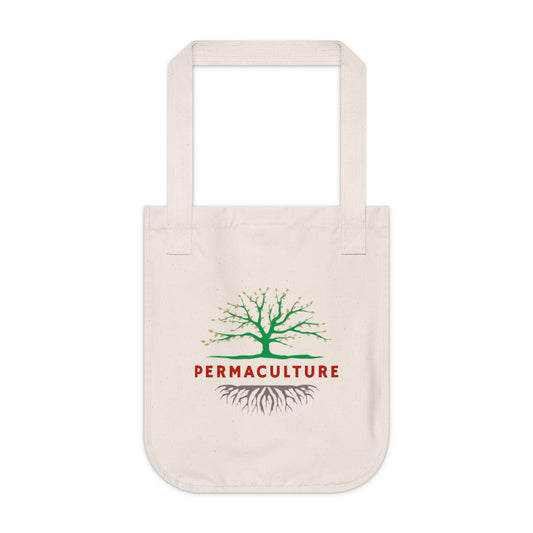Permaculture, Organic Canvas Tote Bag