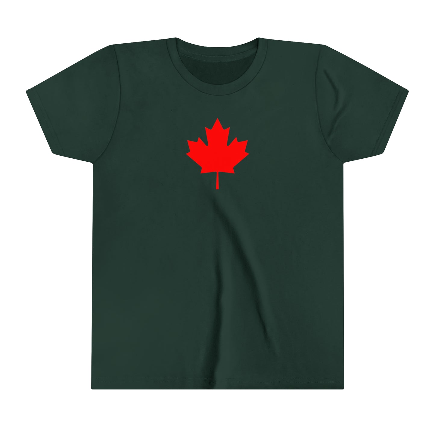 Canadian Maple Leaf, Youth Short Sleeve Tee