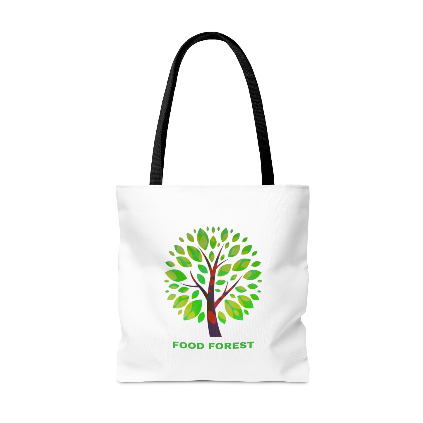 FOOD FOREST Tote Bag, White