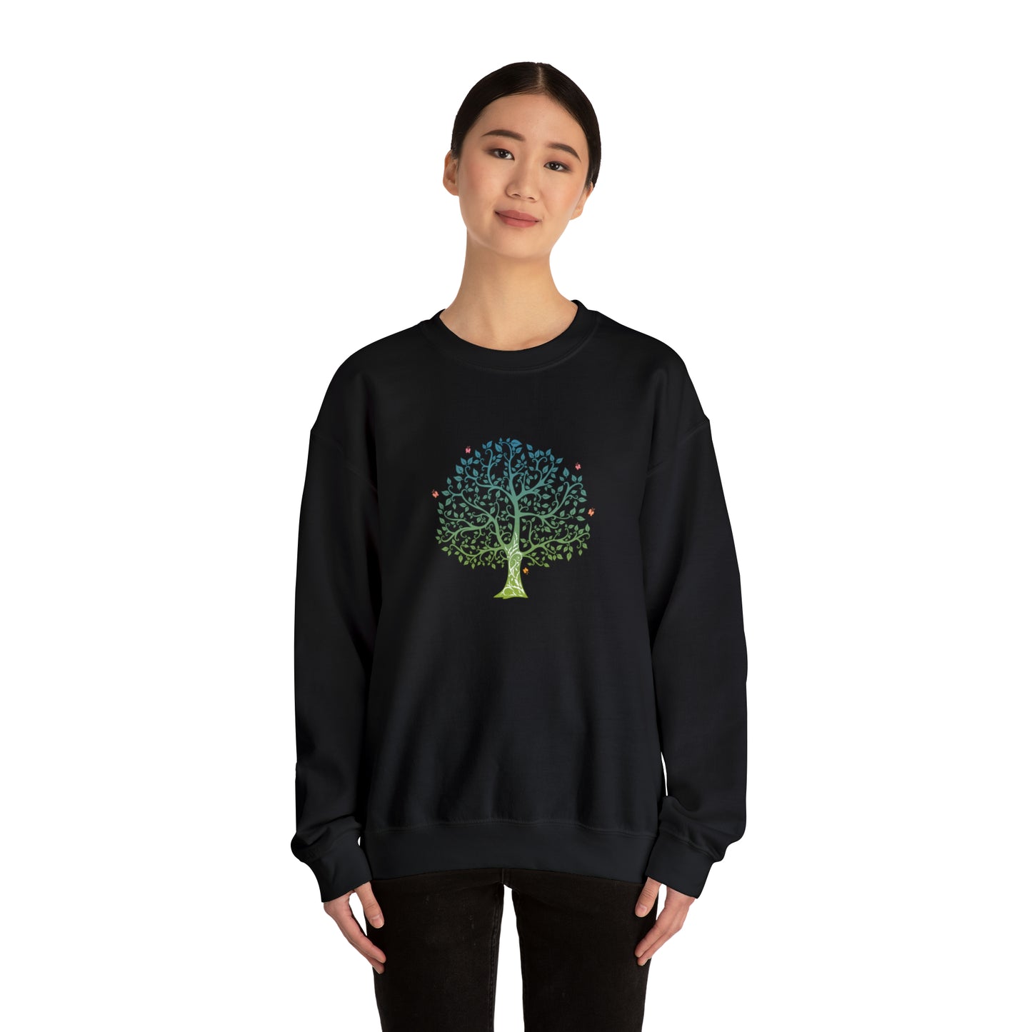 Tree of Life, Unisex Heavy Blend™ Crewneck Sweatshirt
