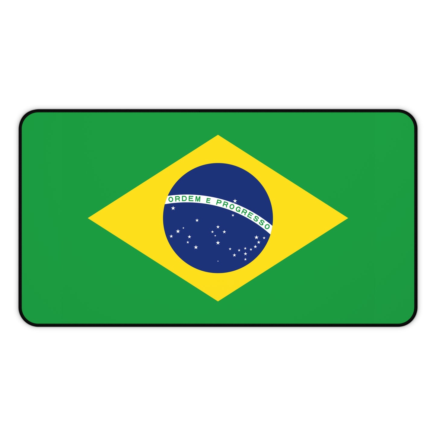 Brazilian Flag Desk Mat