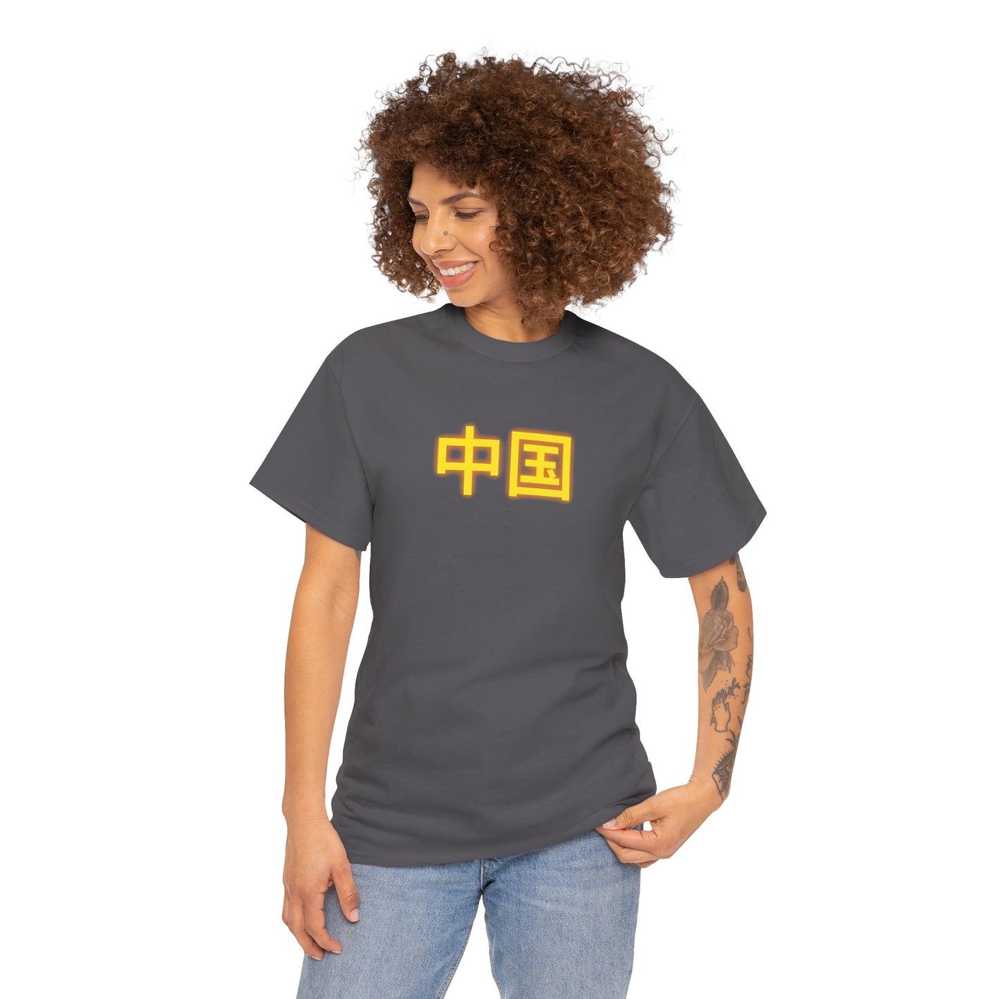 China Unisex Heavy Cotton Tee
