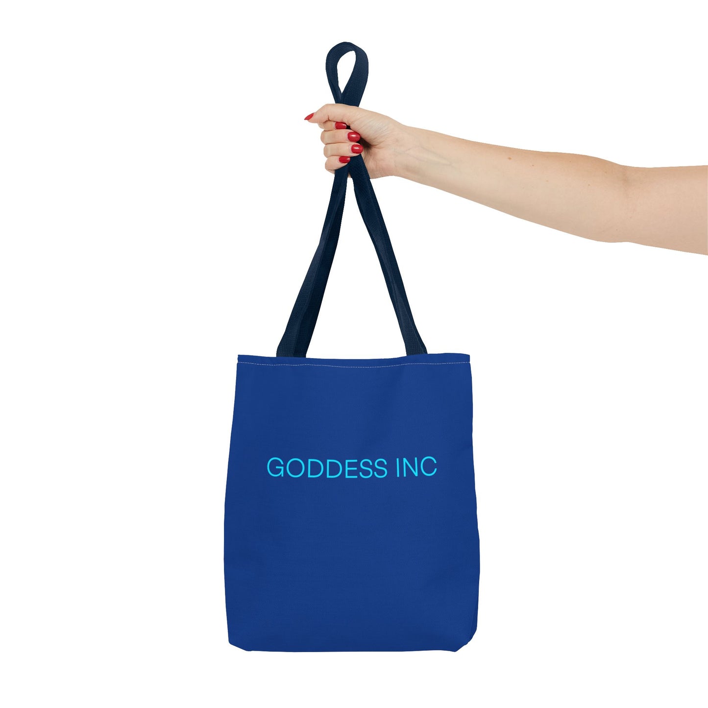 Goddess Inc Tote Bag, Blue