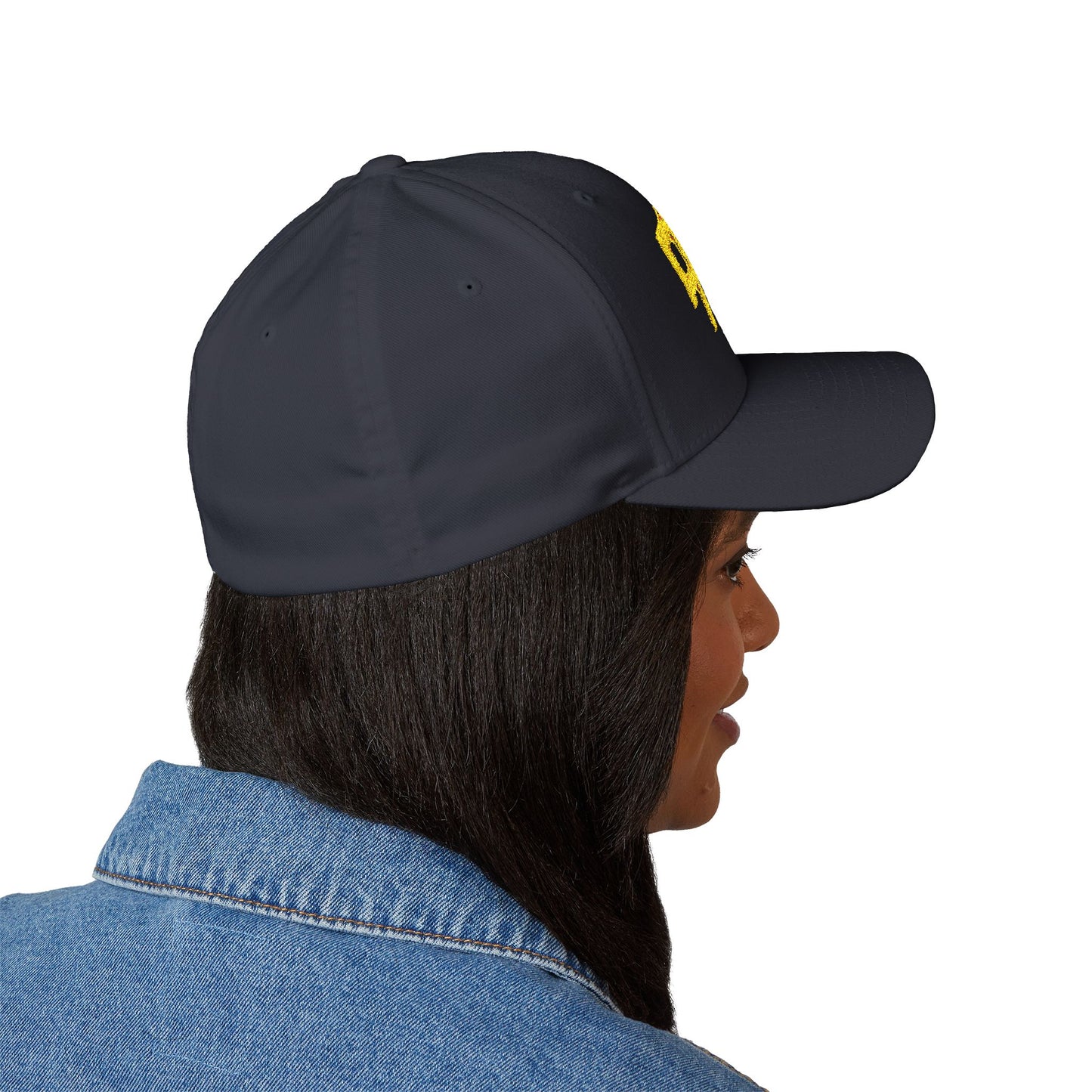 Zhongguo, Closed-Back Structured Cap (Embroidery)