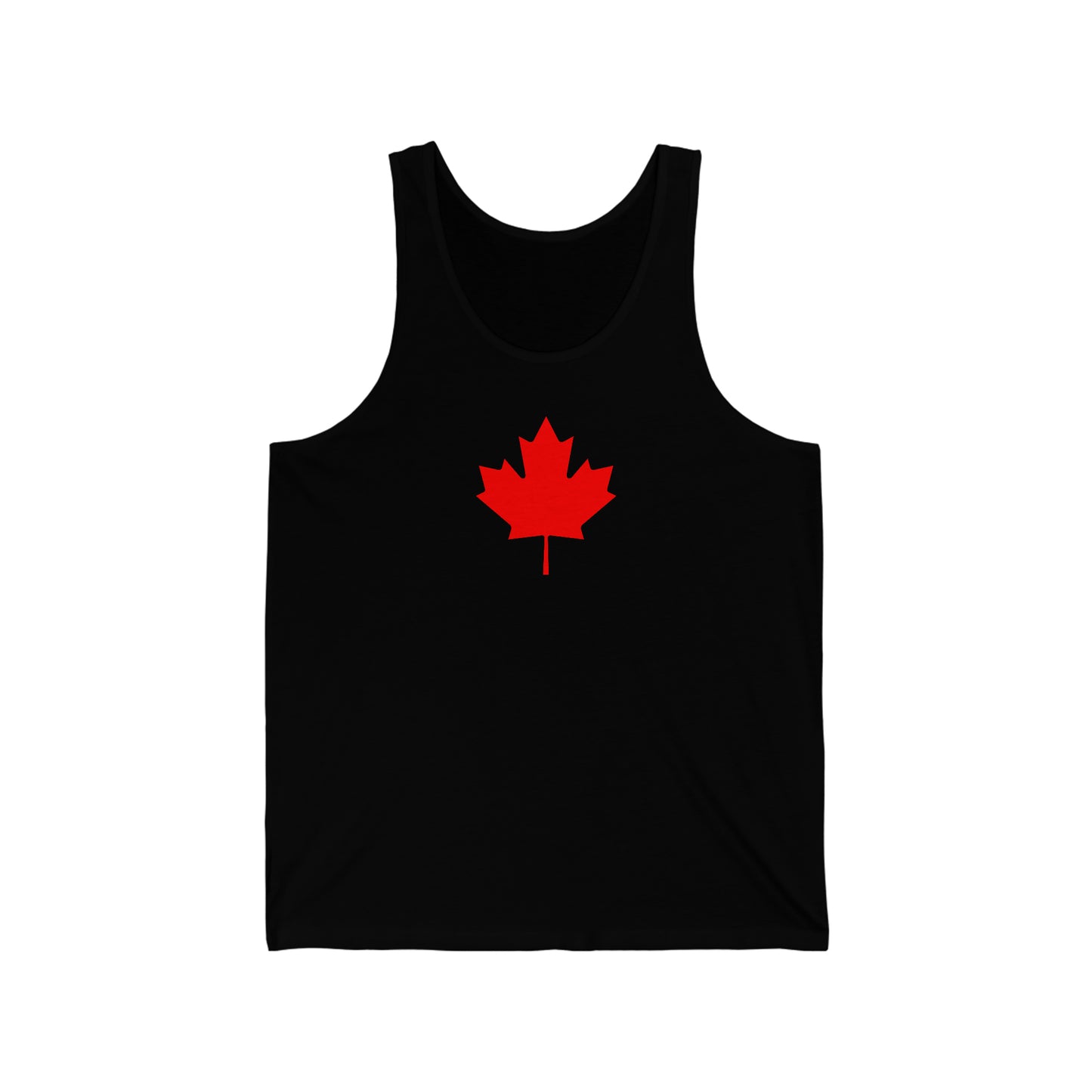 Canadian Maple Leaf, Unisex Jersey Tank