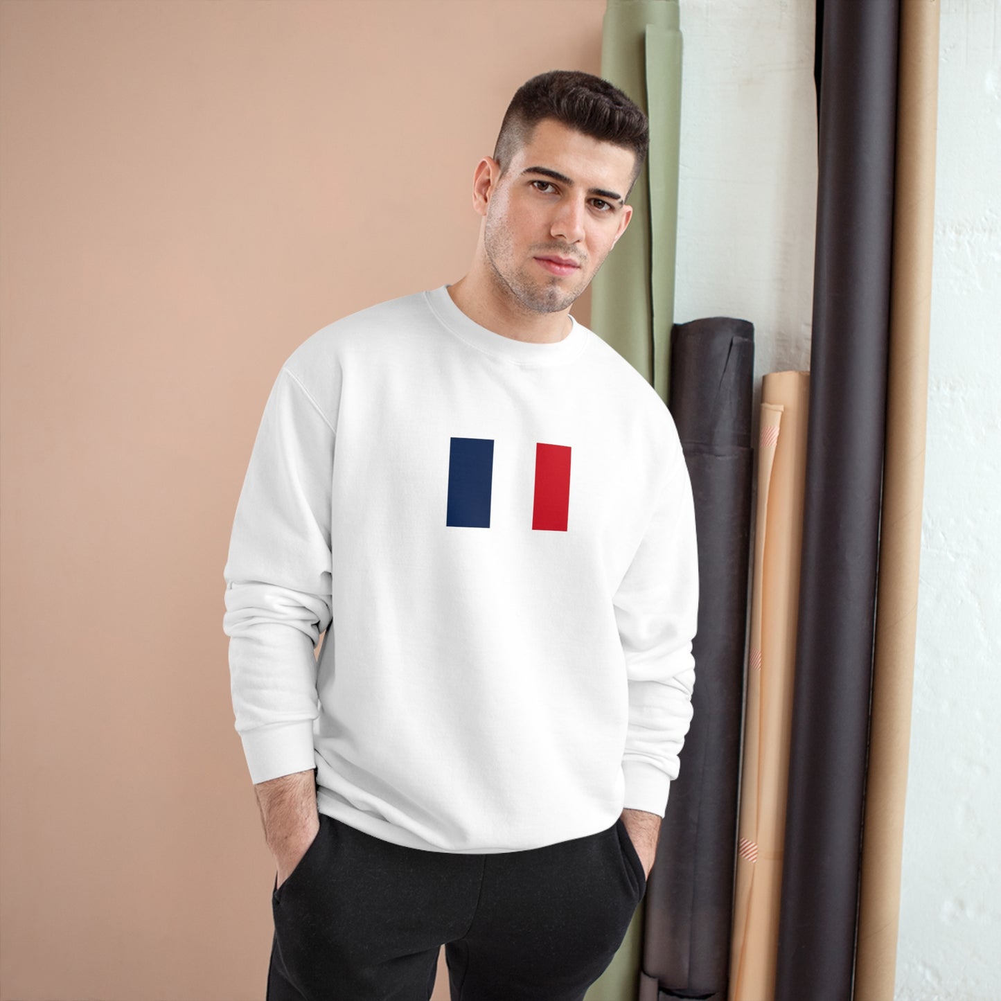 Champion Sweatshirt, French Flag