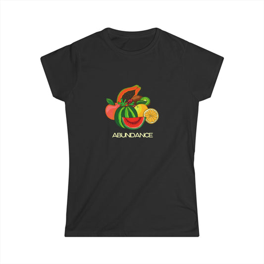 Women's Softstyle Tee, Abundance
