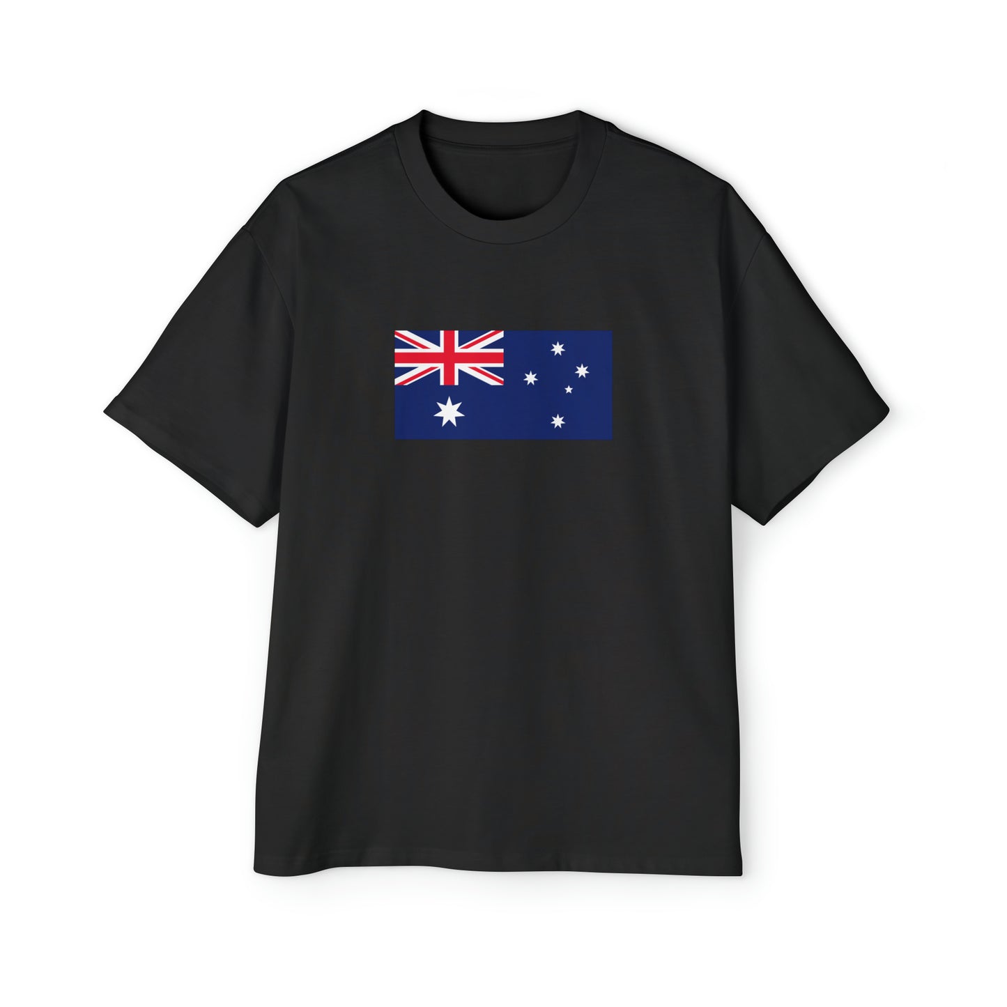 Australian Flag, Men's Heavy Oversized Tee