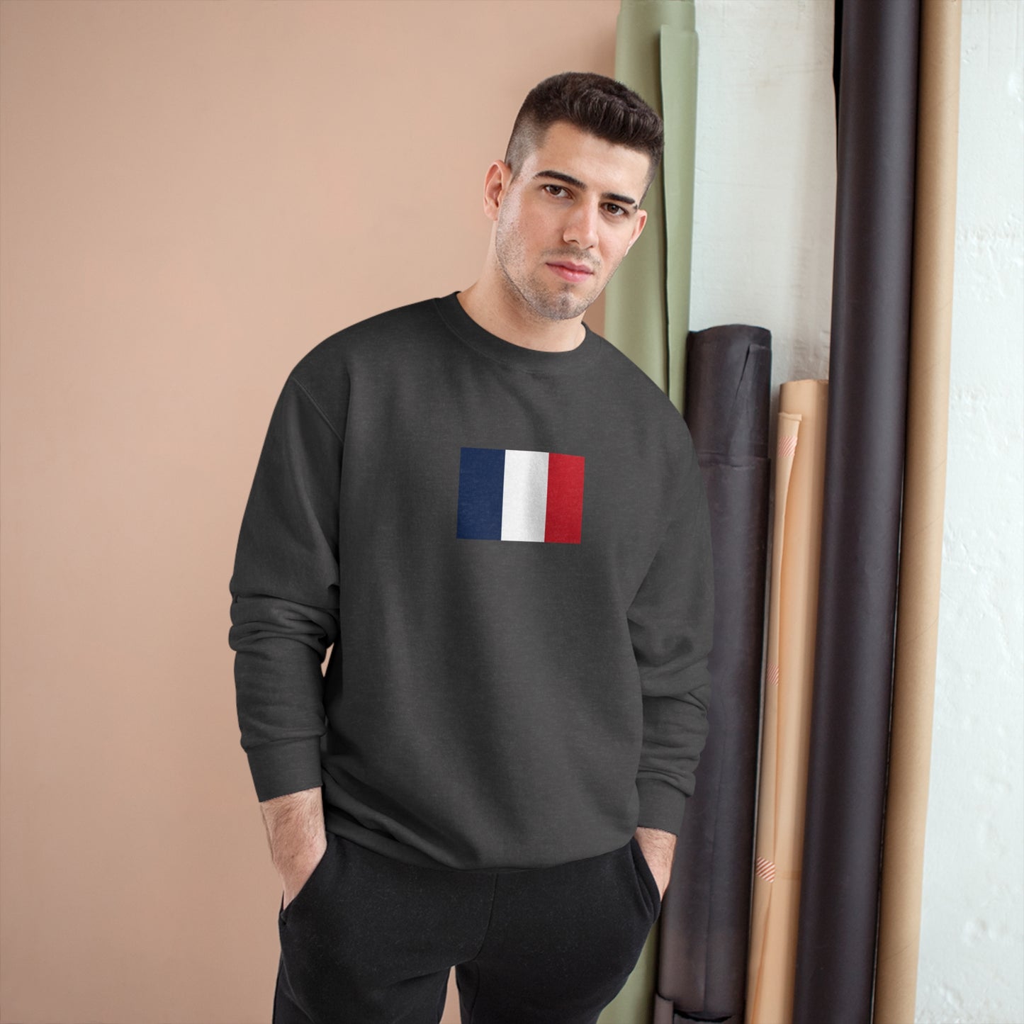 Champion Sweatshirt, French Flag