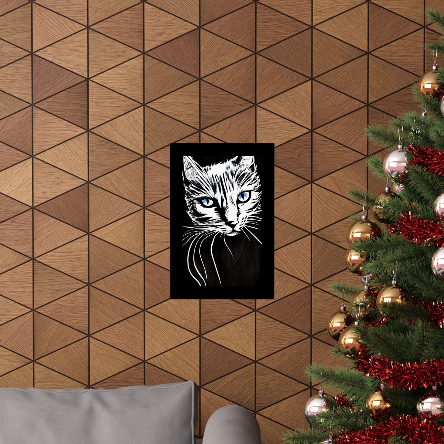 Cat, Matte Vertical Posters