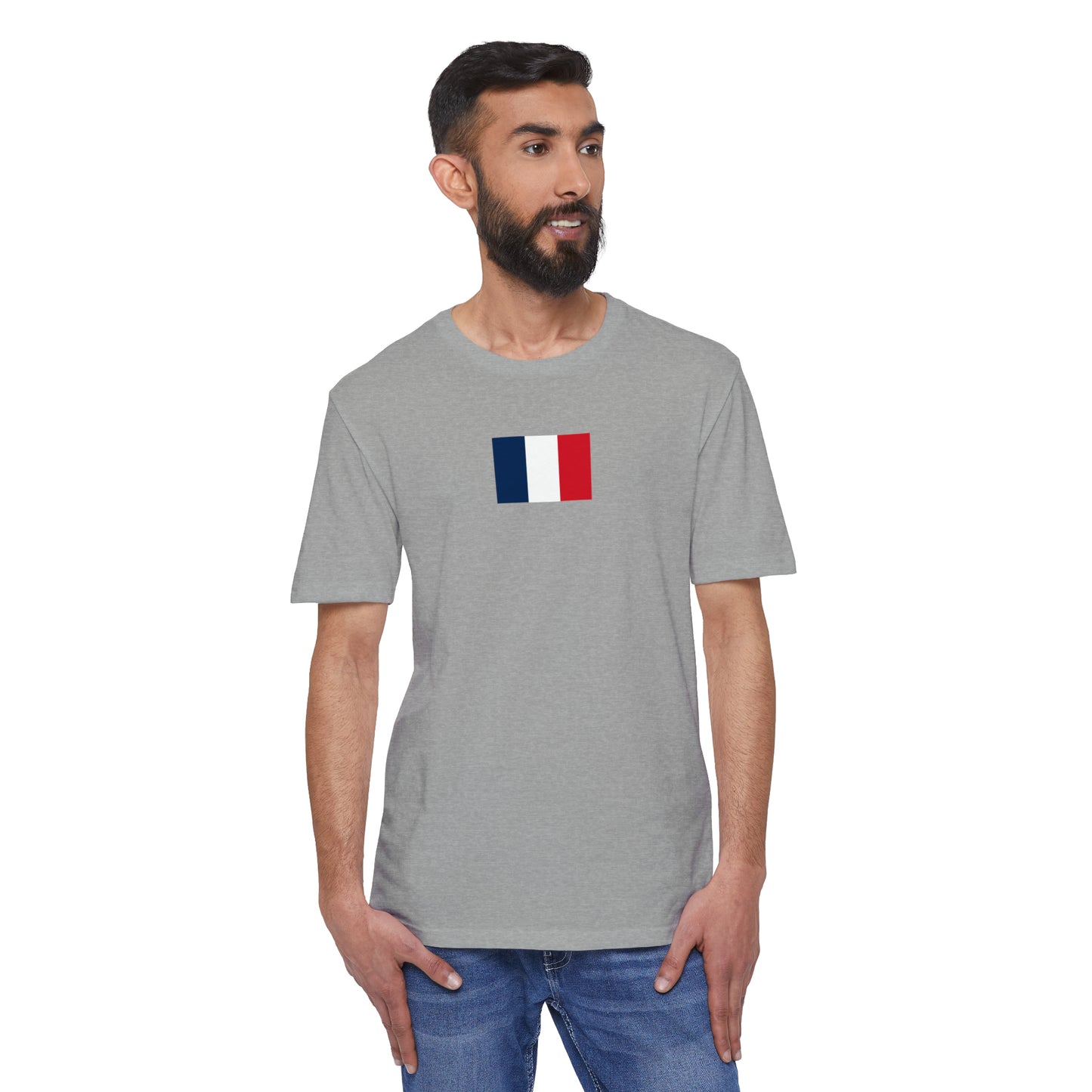 French Flag Unisex District® Re-Tee®