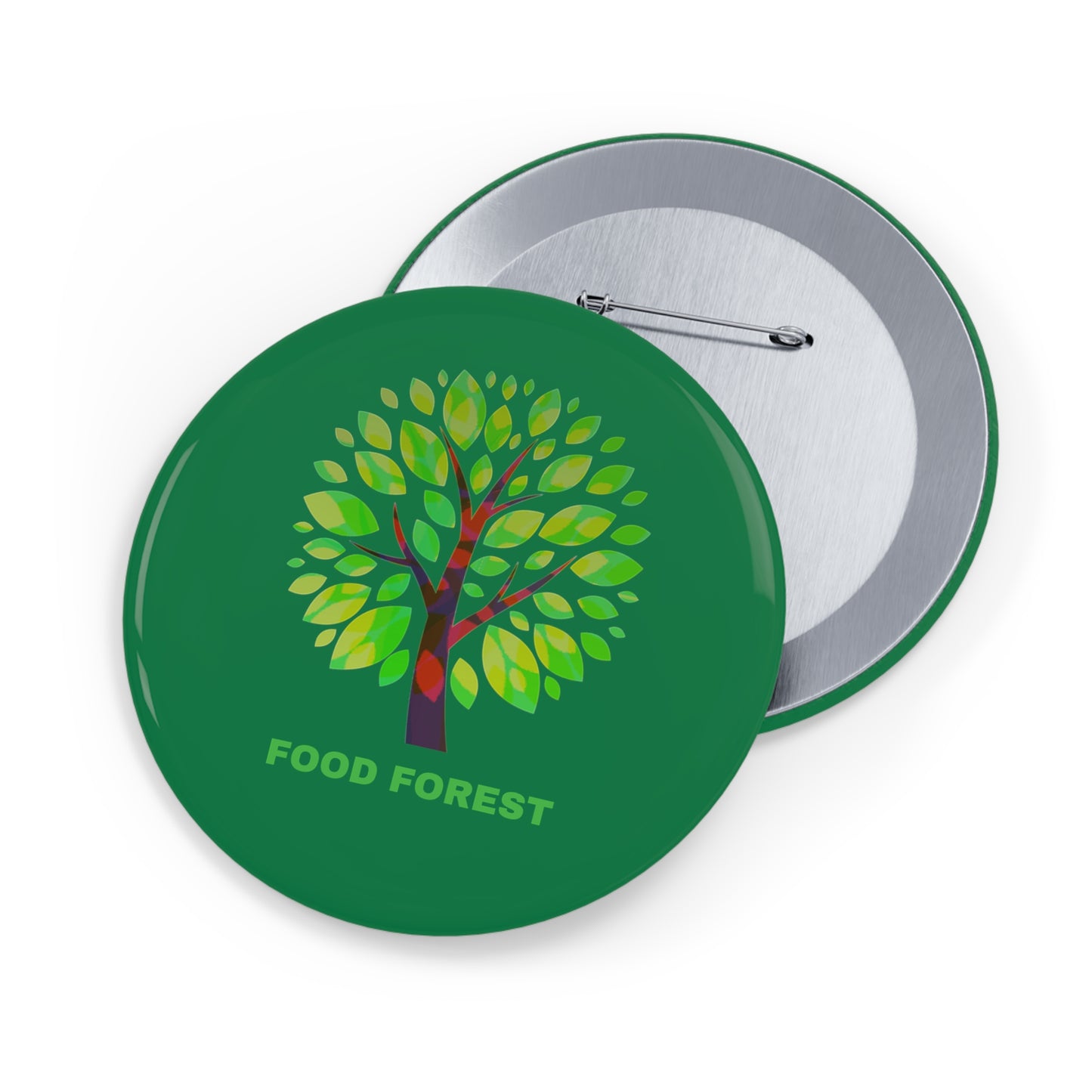 FOOD FOREST Round Pin