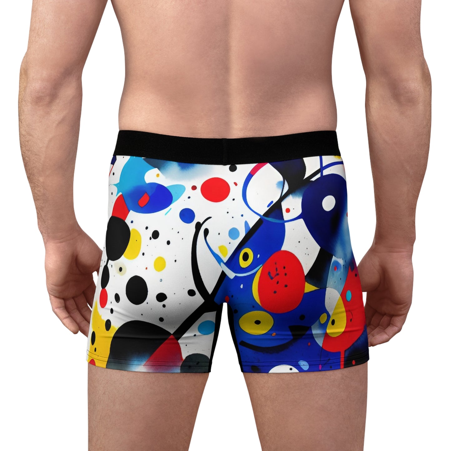 Abstract Art, Men's Boxer Briefs, Inspired by Miro