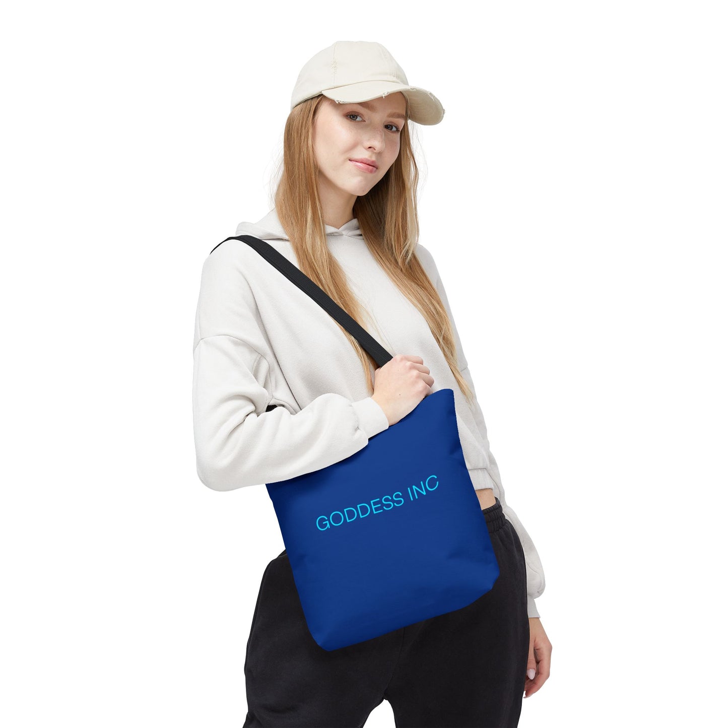 Goddess Inc Tote Bag, Blue