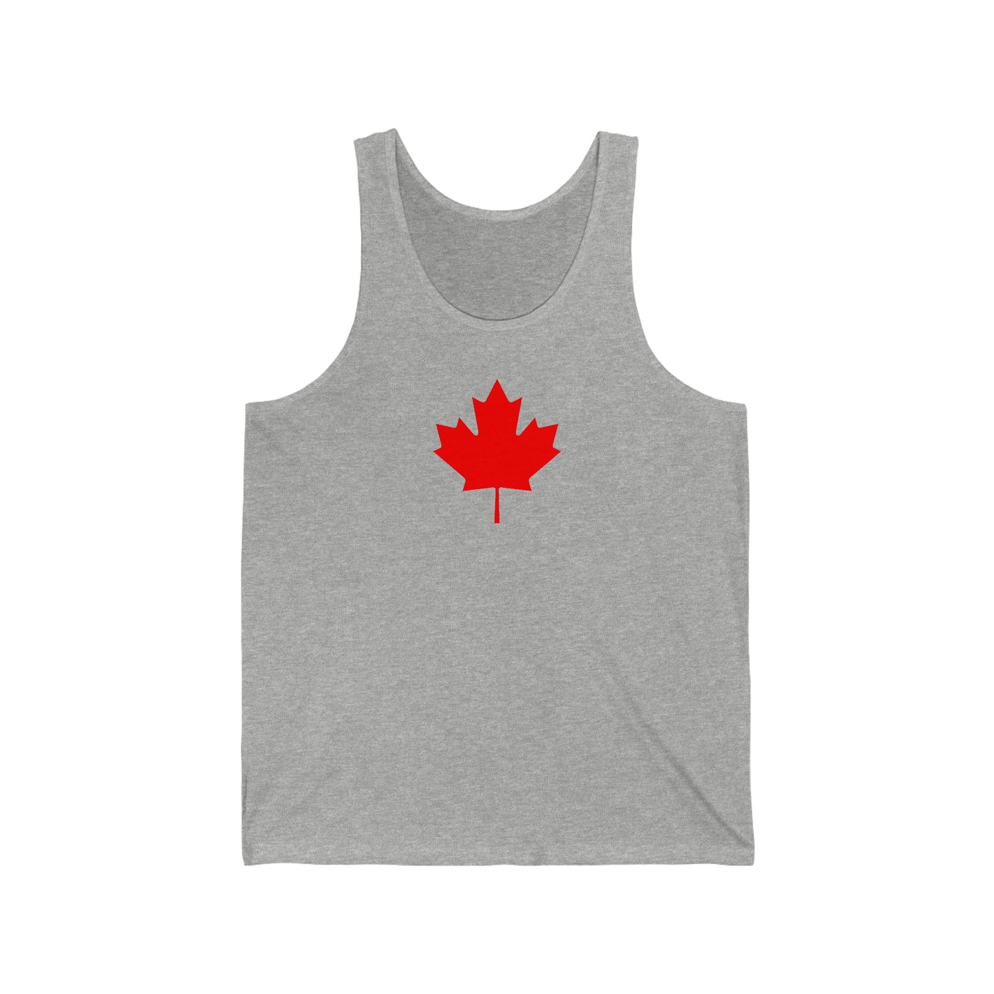 Canadian Maple Leaf, Unisex Jersey Tank