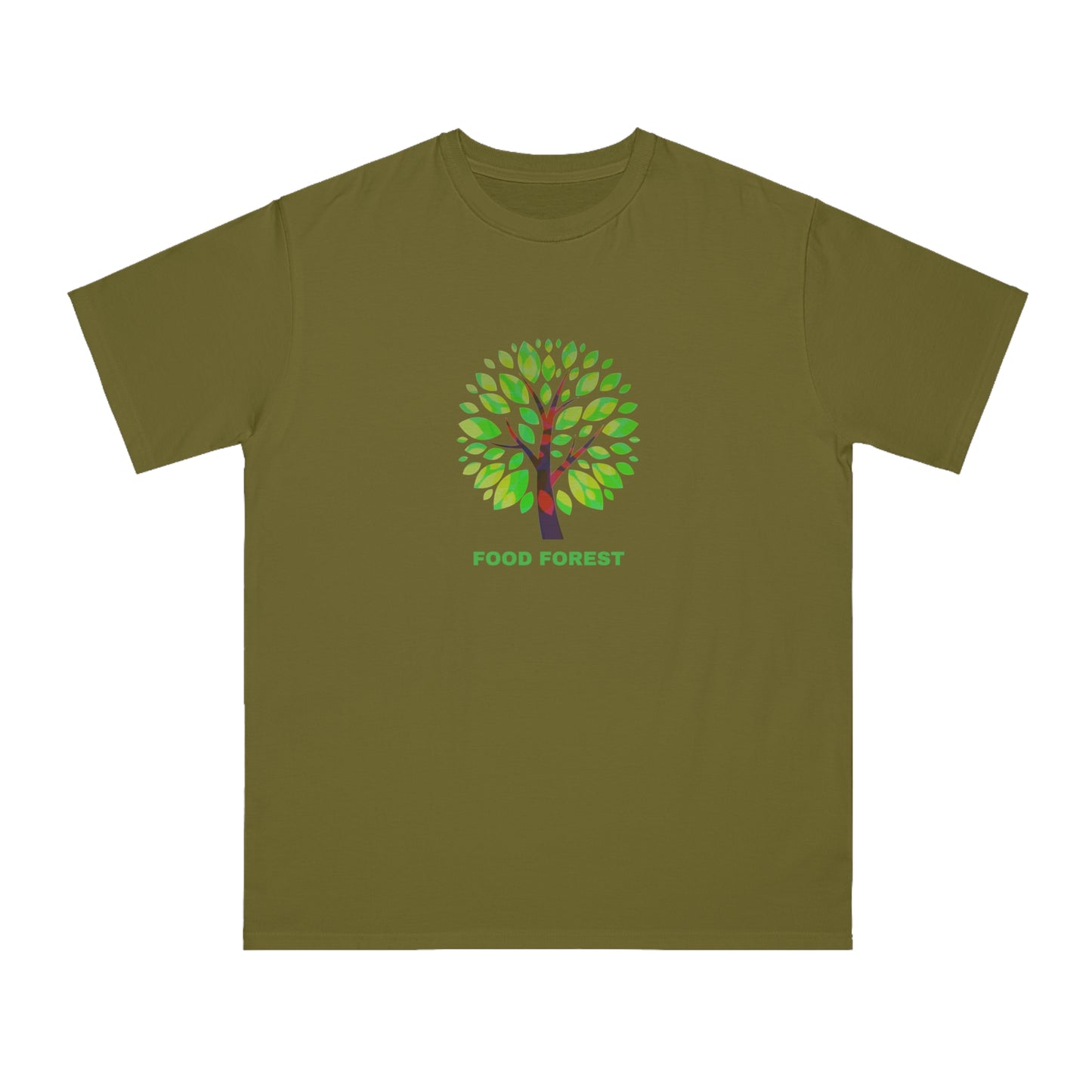 Organic Unisex Classic T-Shirt, FOOD FOREST