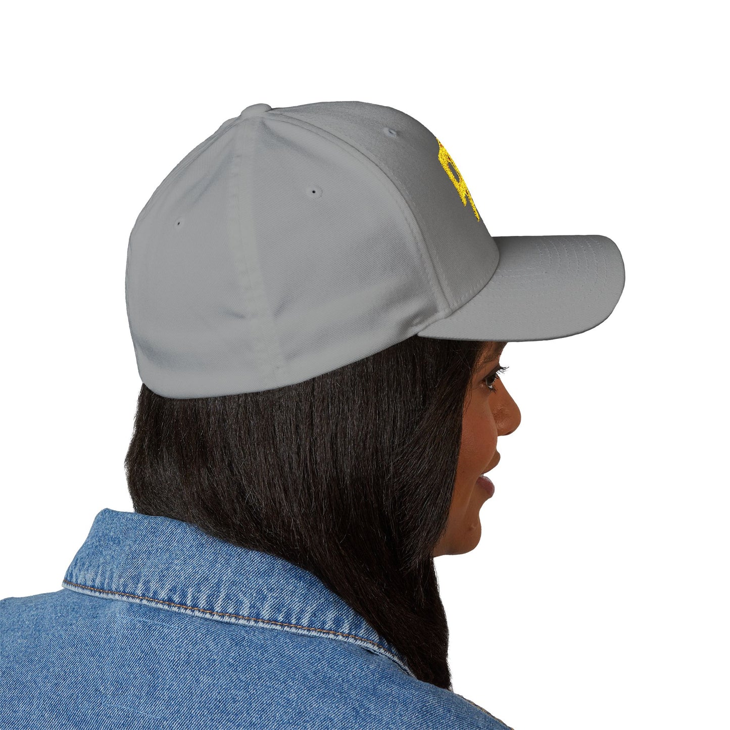 Zhongguo, Closed-Back Structured Cap (Embroidery)