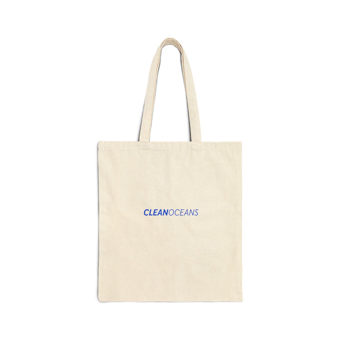 CleanOceans, Cotton Canvas Tote Bag