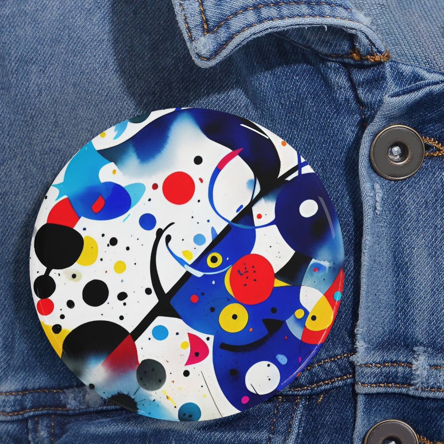 Round Pins, Inspired by Miro