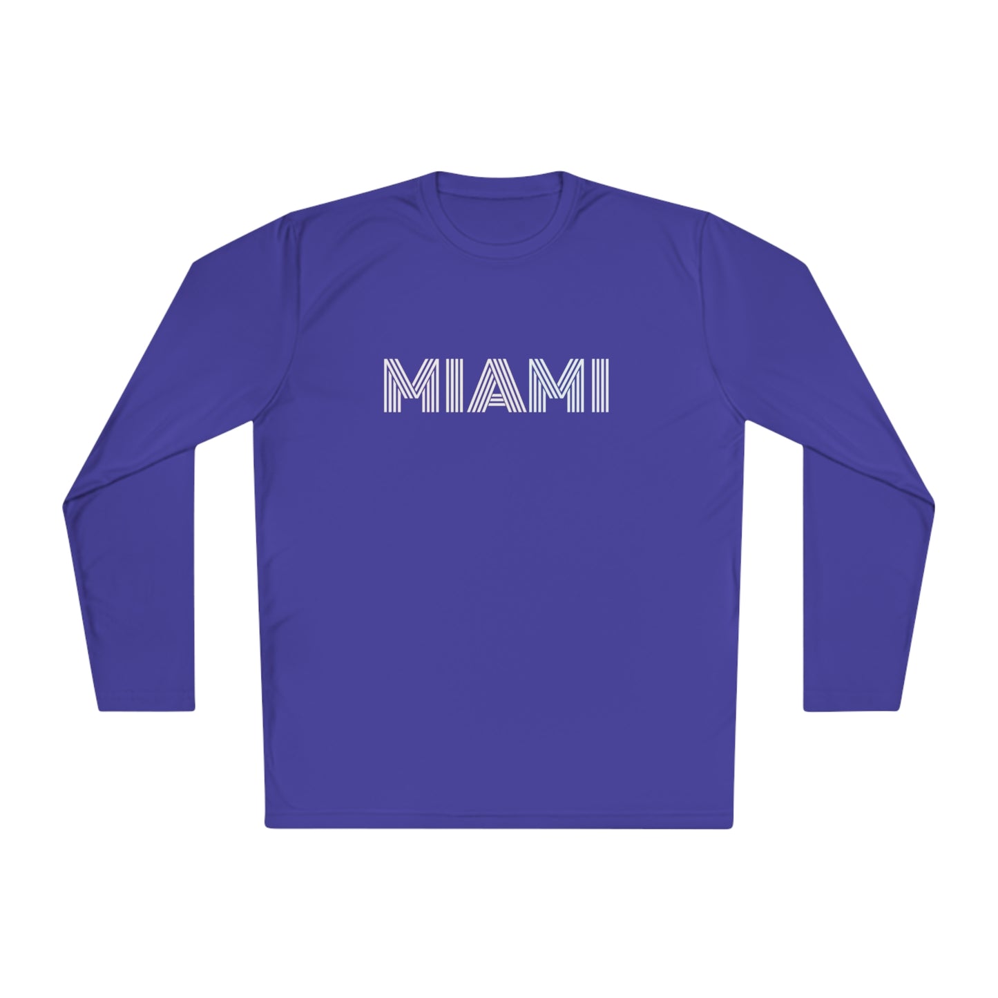 MIAMI Unisex Lightweight Long Sleeve Tee