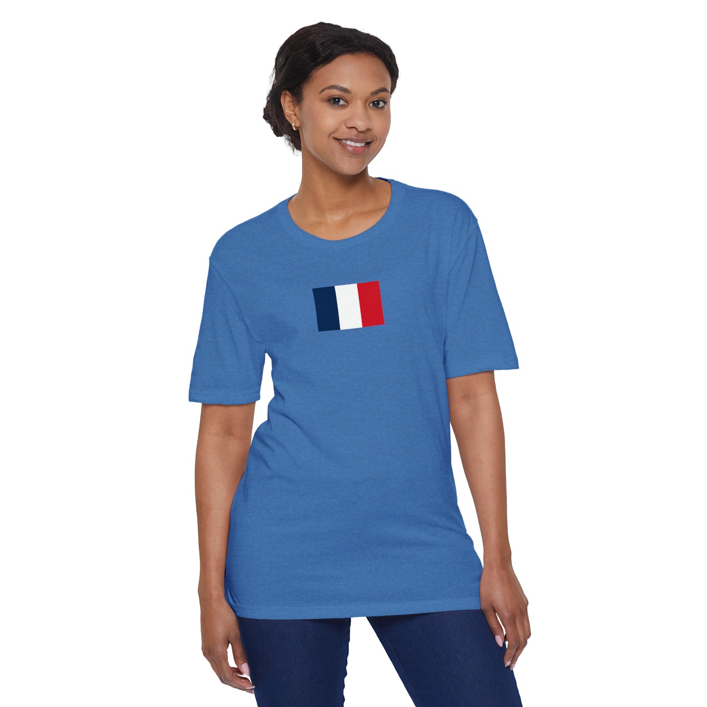 French Flag Unisex District® Re-Tee®