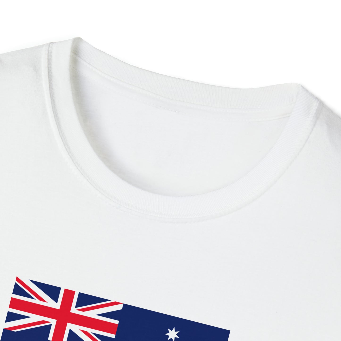 Australian Flag, Unisex Softstyle T-Shirt