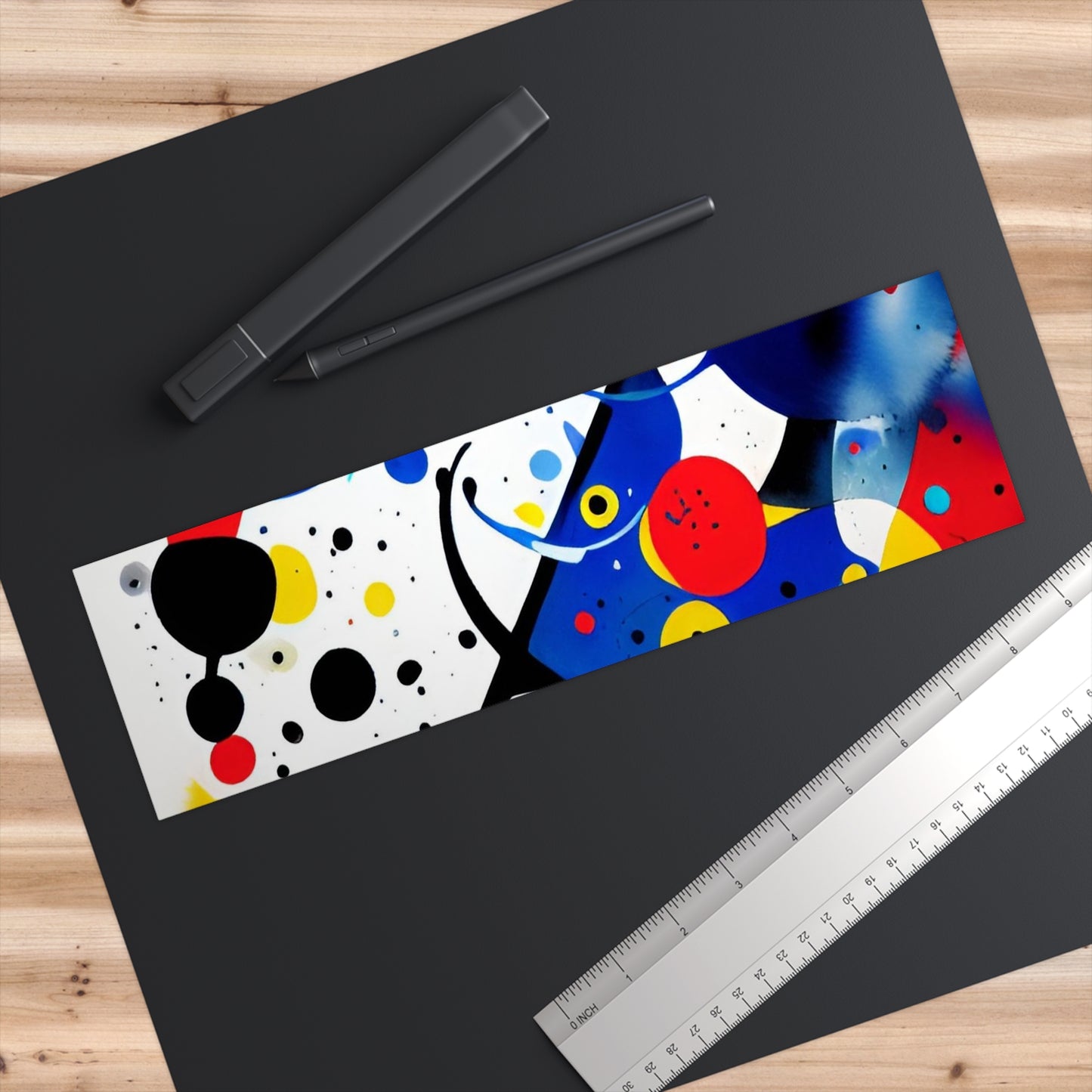 Abstract Art Bumper Sticker, Inspired by Miro