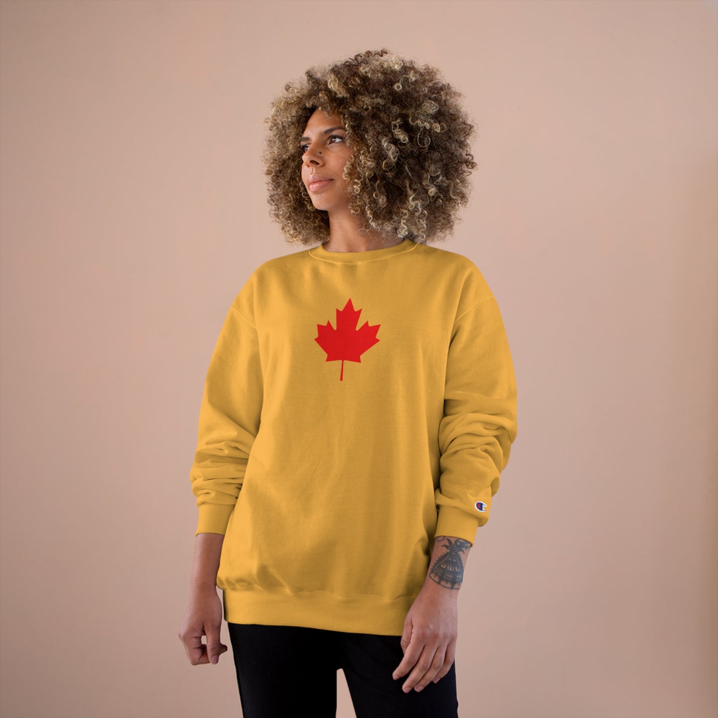 Champion Sweatshirt, Canadian Maple Leaf