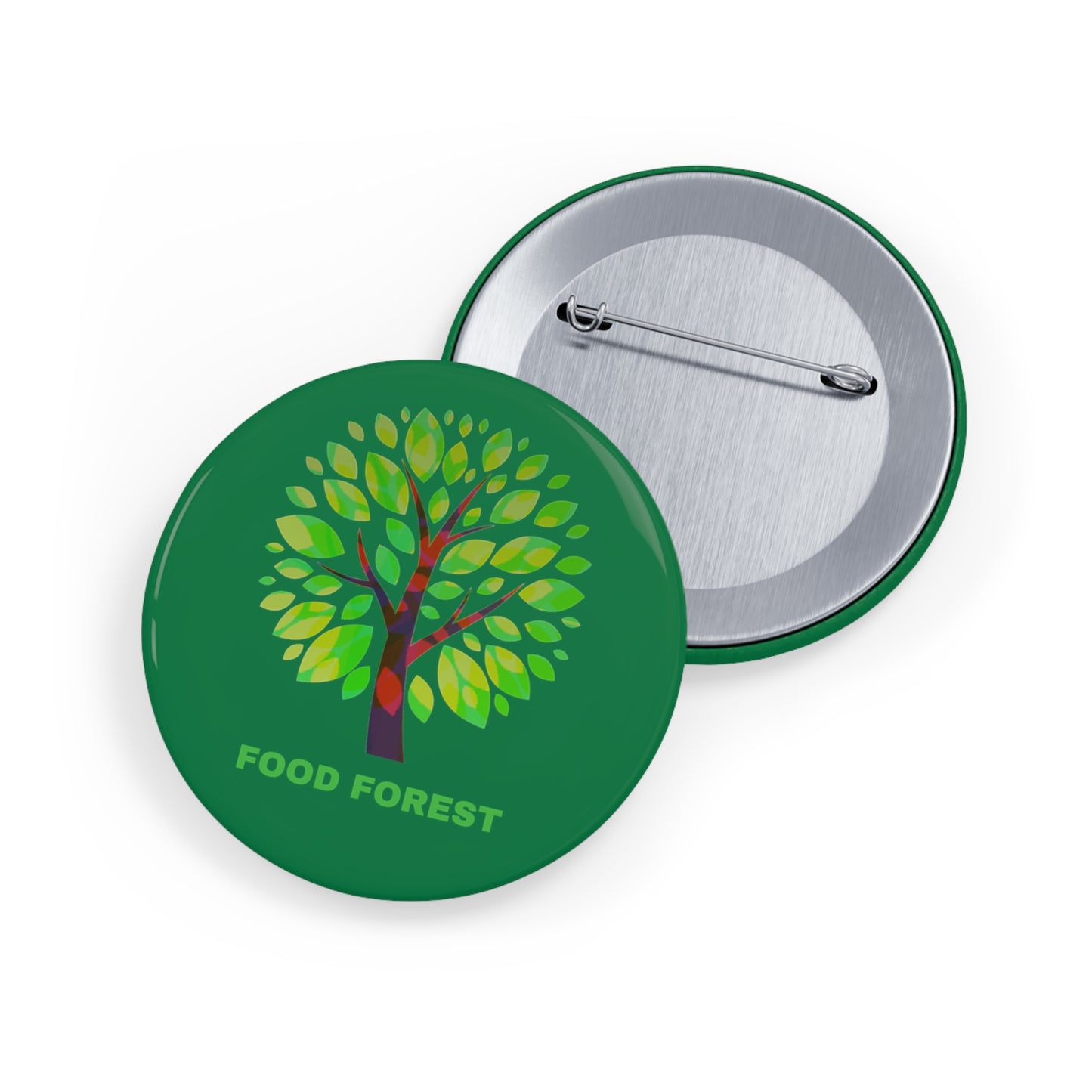 FOOD FOREST Round Pin