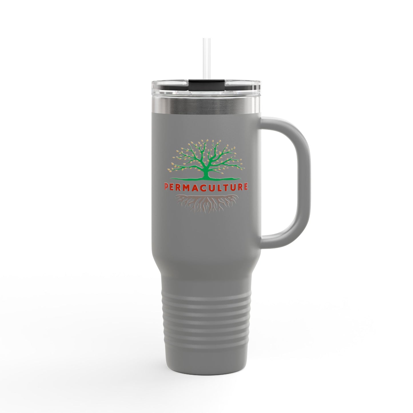 PERMACULTURE Insulated Travel Mug, 40oz