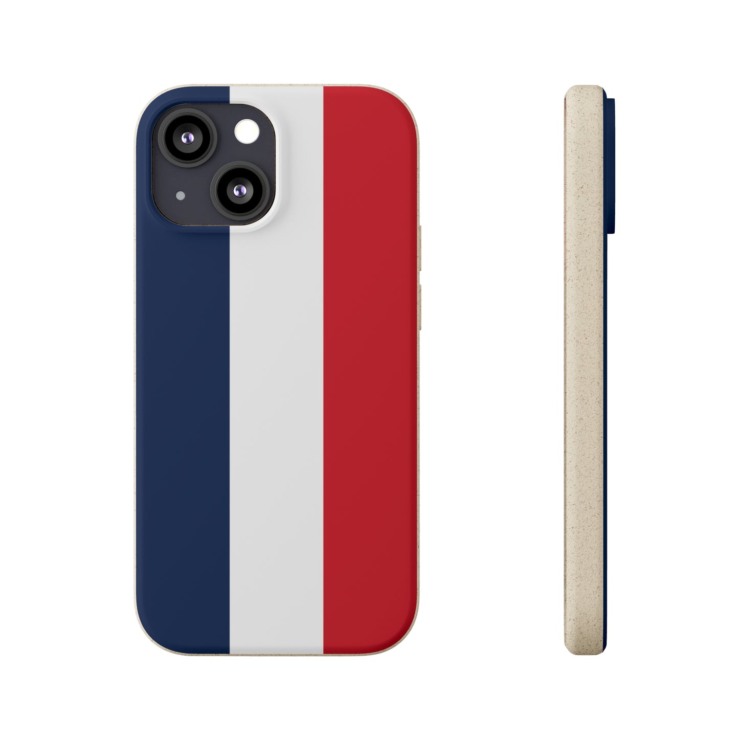 Biodegradable Cases, French Tricolour