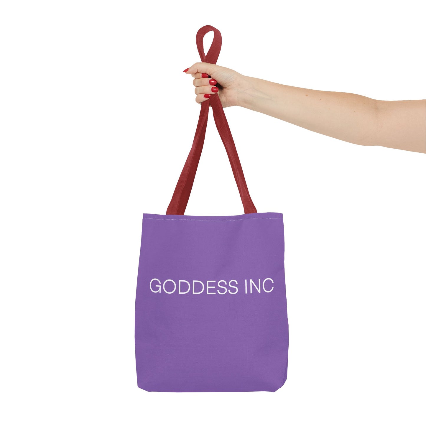 GODDESS INC Tote Bag, Light Purple
