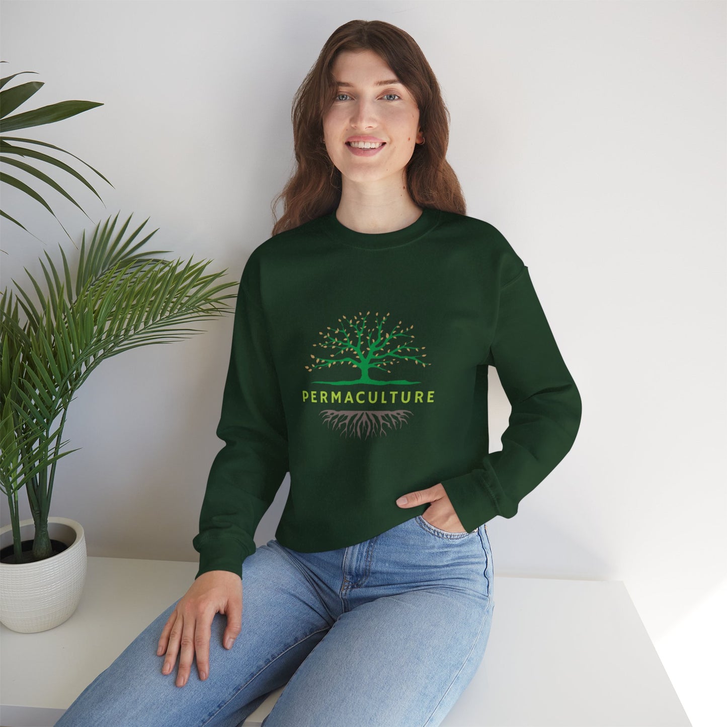 Permaculture, Unisex Heavy Blend™ Crewneck Sweatshirt
