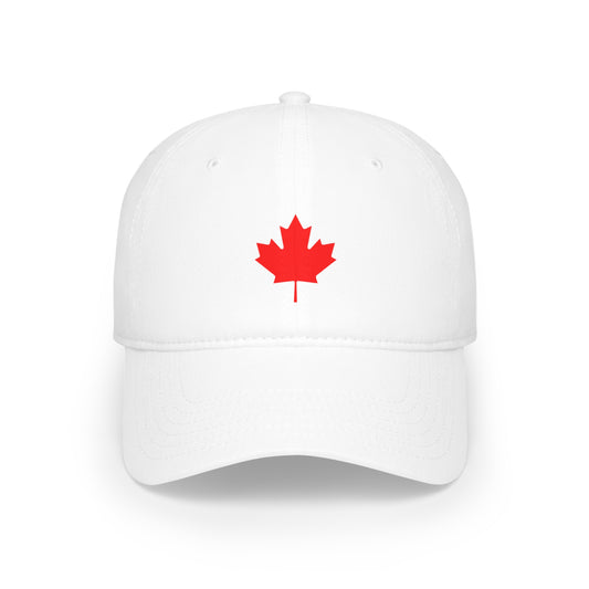 Canadian Maple Leaf Low Profile Baseball Cap