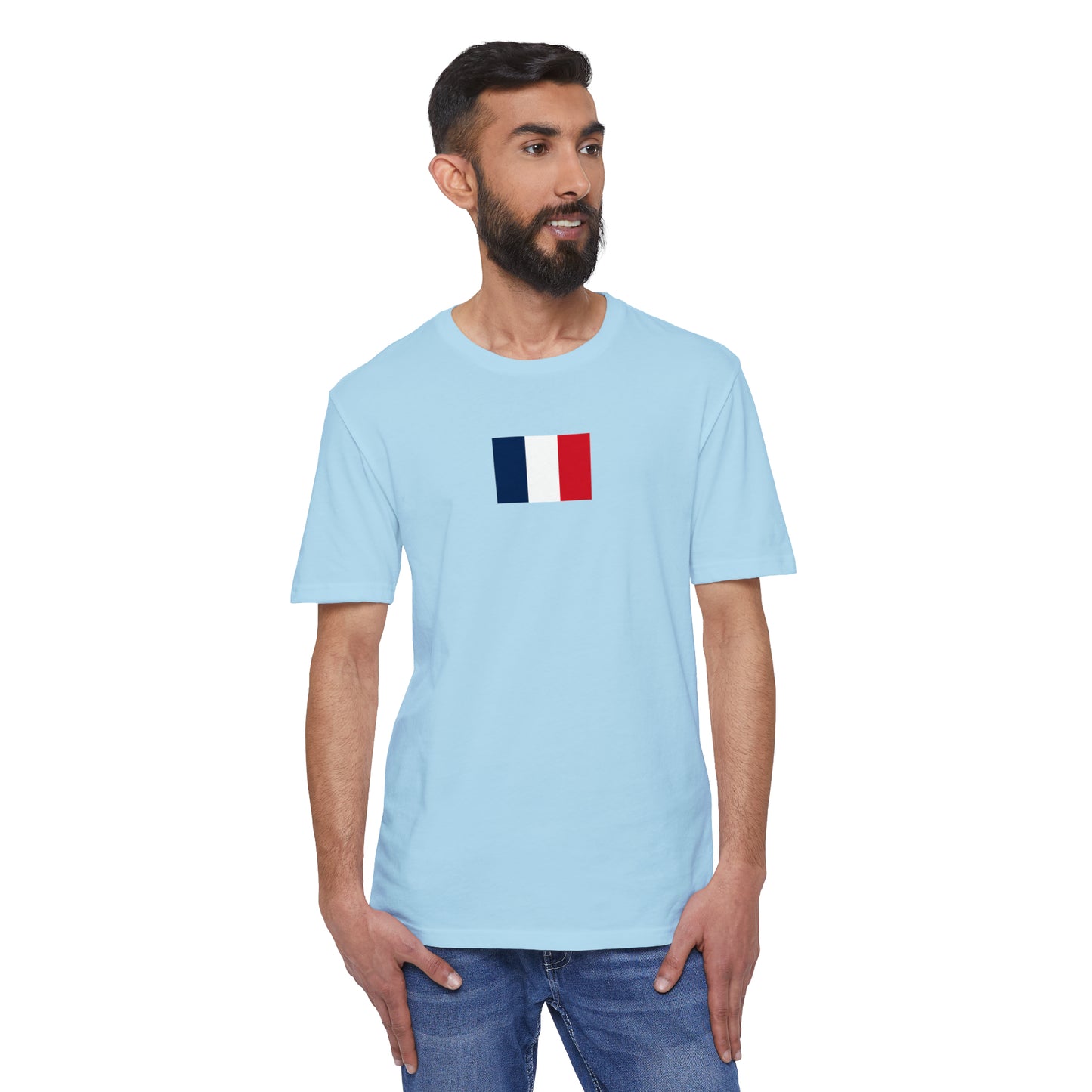 French Flag Unisex District® Re-Tee®