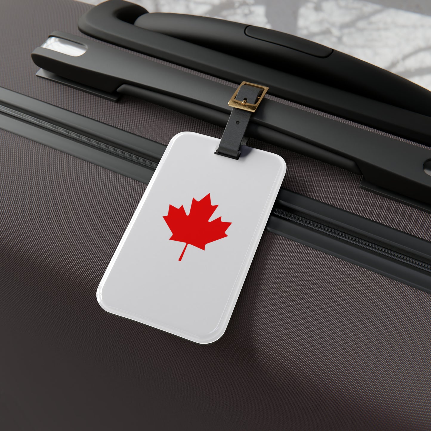 Canadian Maple Leaf, Luggage Tag