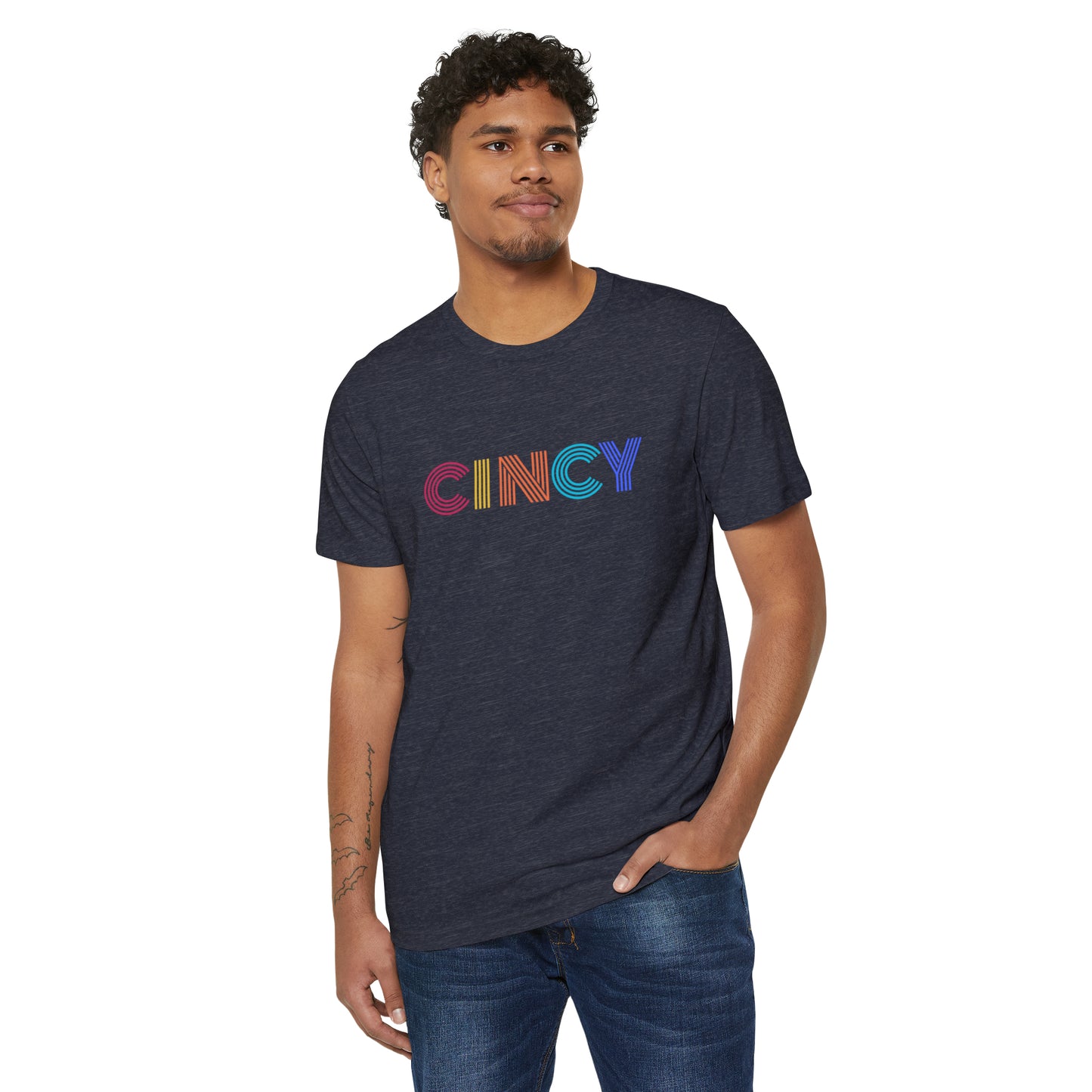 CINCY Unisex Recycled Organic T-Shirt
