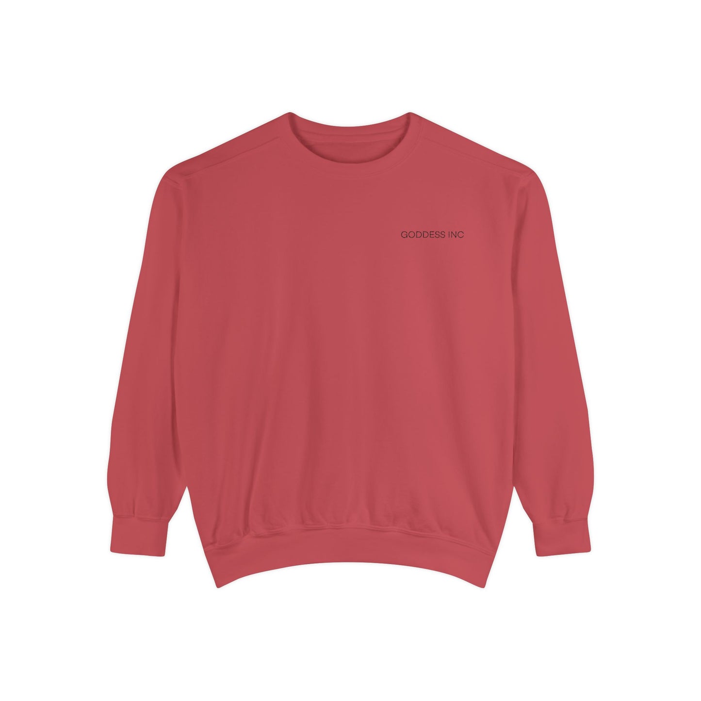 GODDESS INC Garment-Dyed Sweatshirt