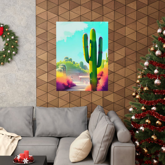 Cactus, Premium Matte Vertical Posters