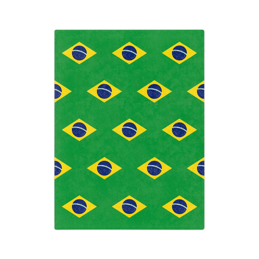 Brazil, Velvety Minky Blanket