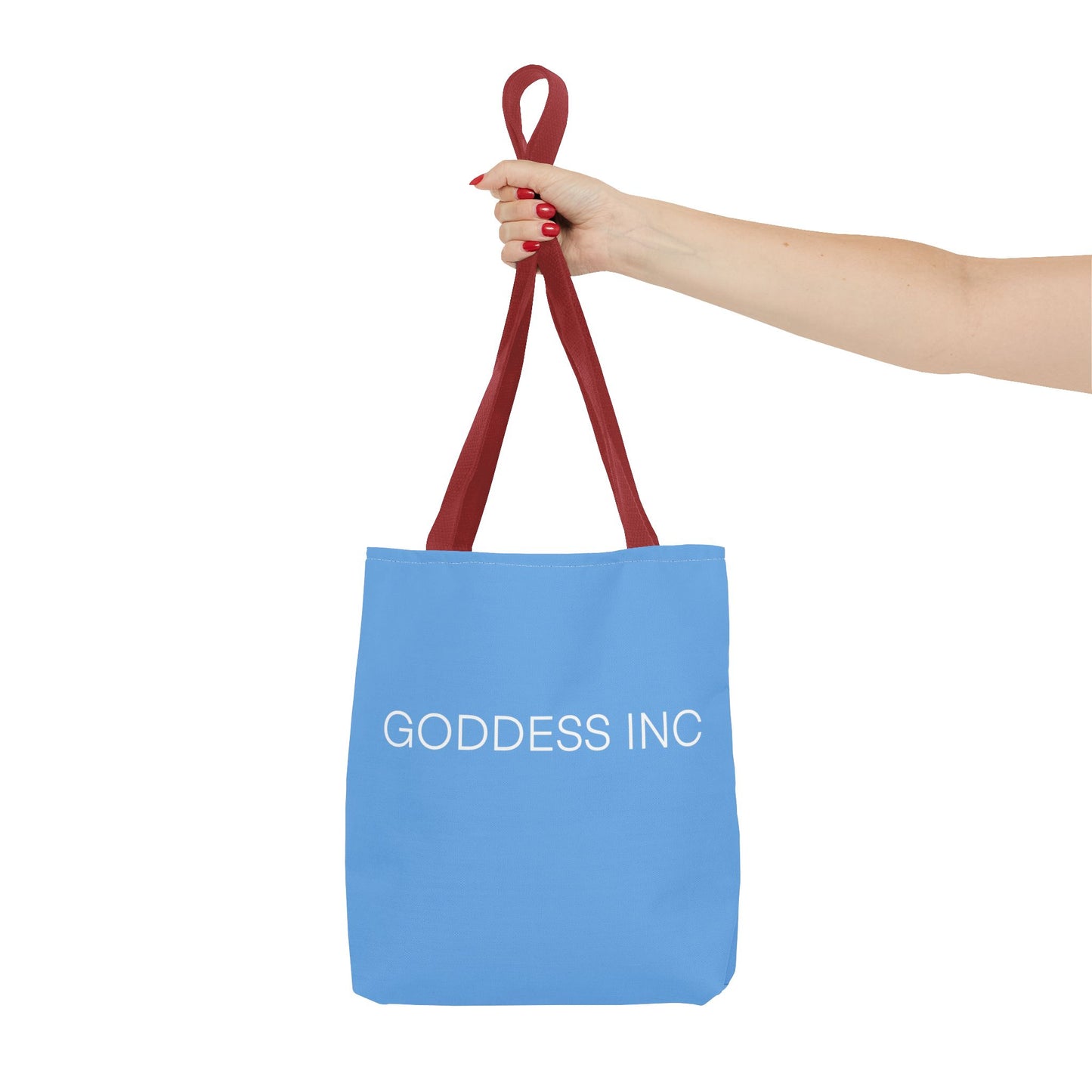 GODDESS INC Tote Bag, Light Blue
