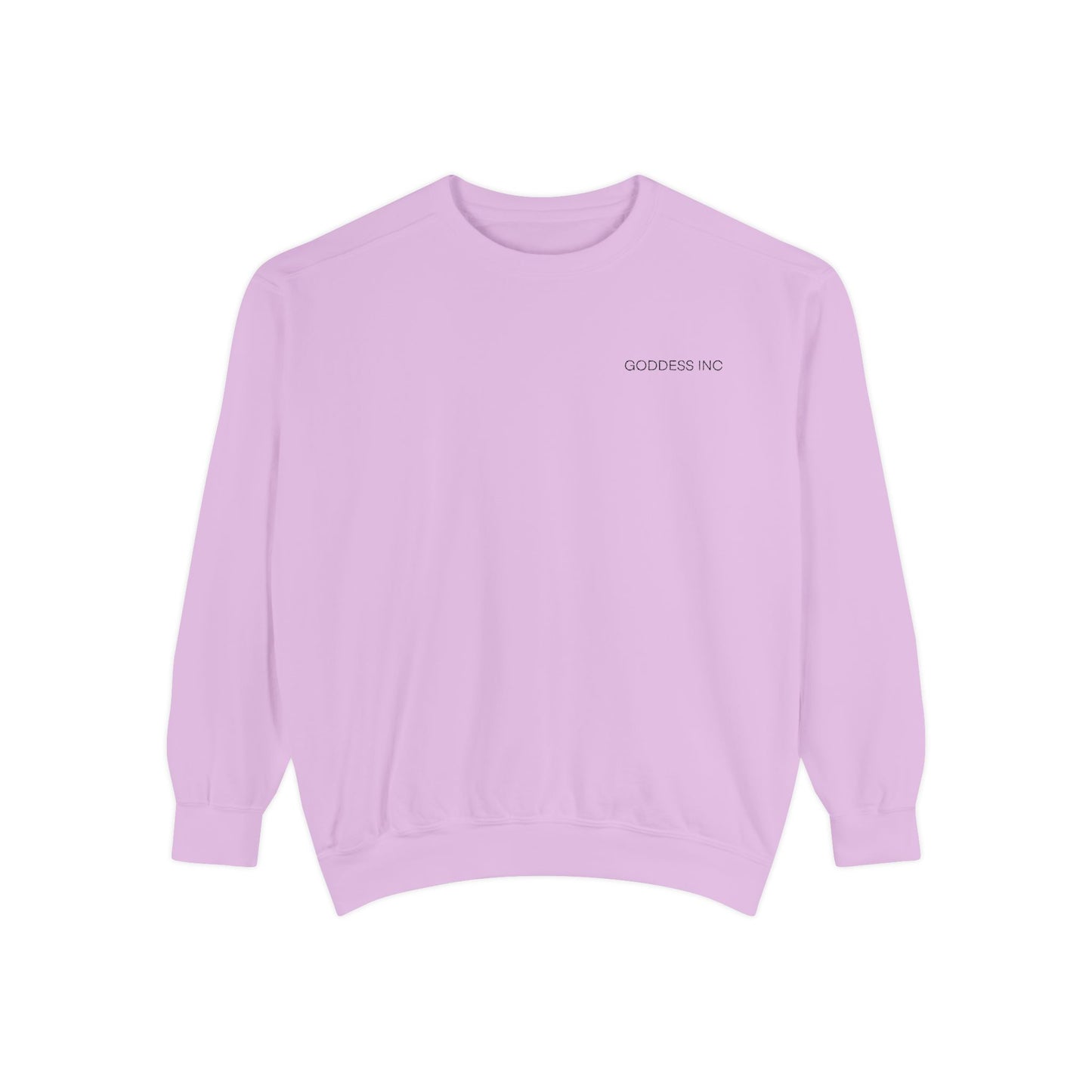 GODDESS INC Garment-Dyed Sweatshirt