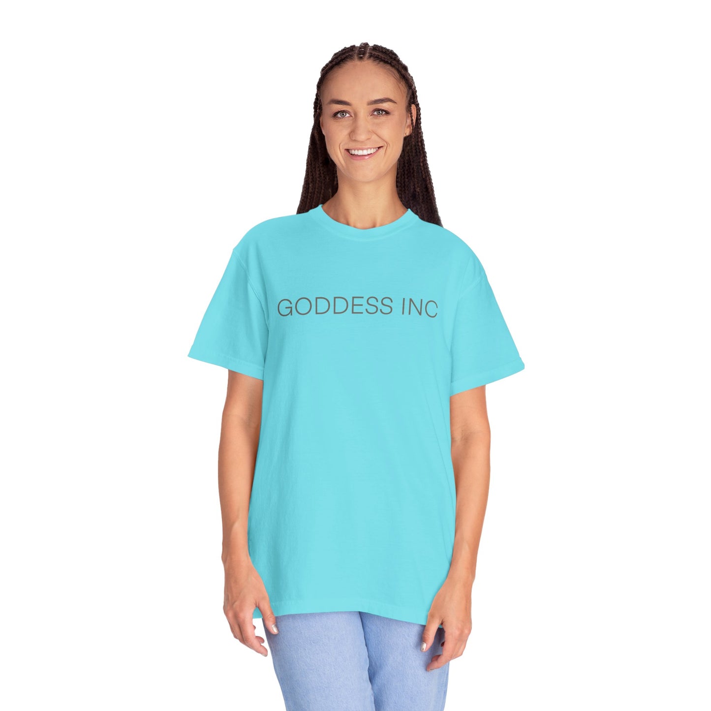 GODDESS INC Garment-Dyed T-shirt